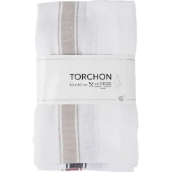 Torchon en coton x4