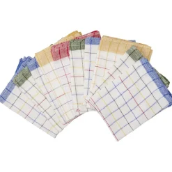 Torchon multicolore x10