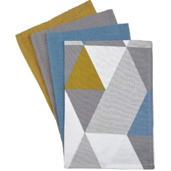 Torchon nid d'abeille x4