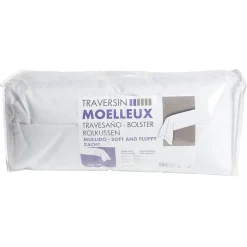Traversin moelleux blanc 140 cm
