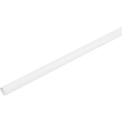 Tringle à rideau métal blanc Ø2xL150cm