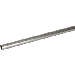 Tringle à rideau métal gris Ø2xL150cm