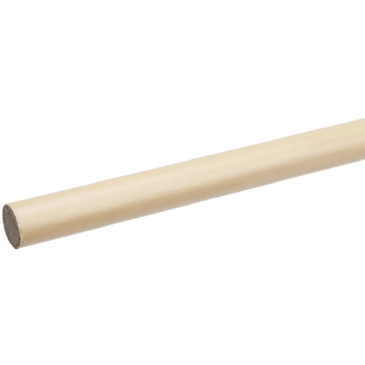 Tringle bois certifié FSC® beige L200xØ2cm