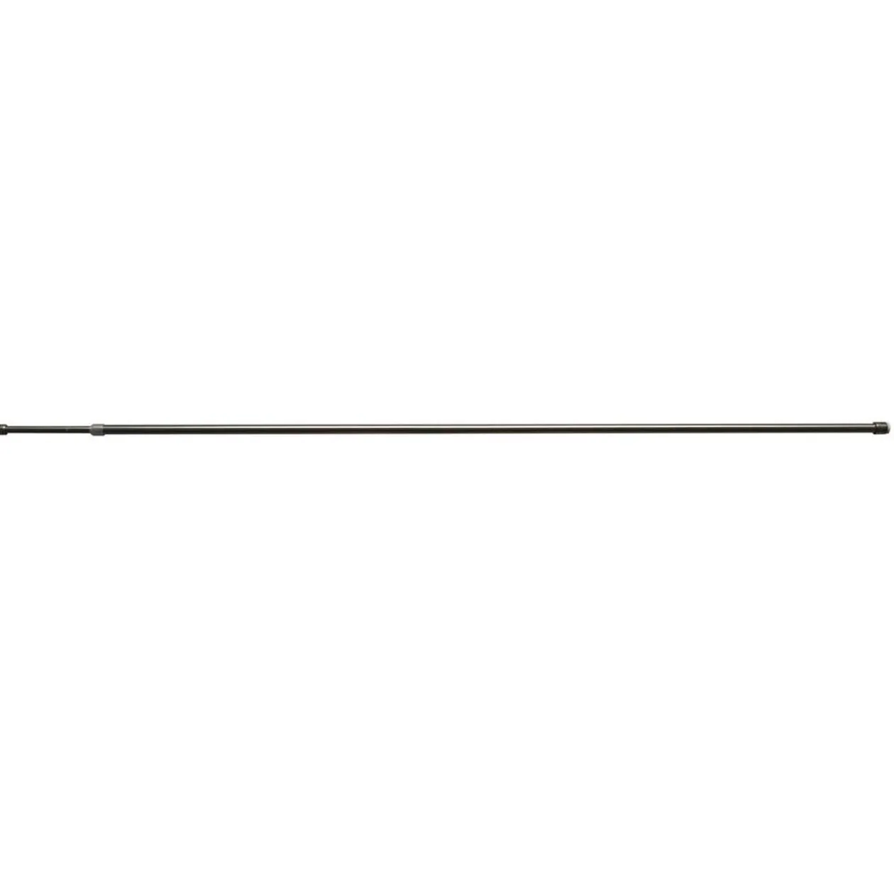 Tringle de vitrage Autobloquante Extensible 80-130 cm nickel doré