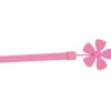 Tringle extensible fleur rose