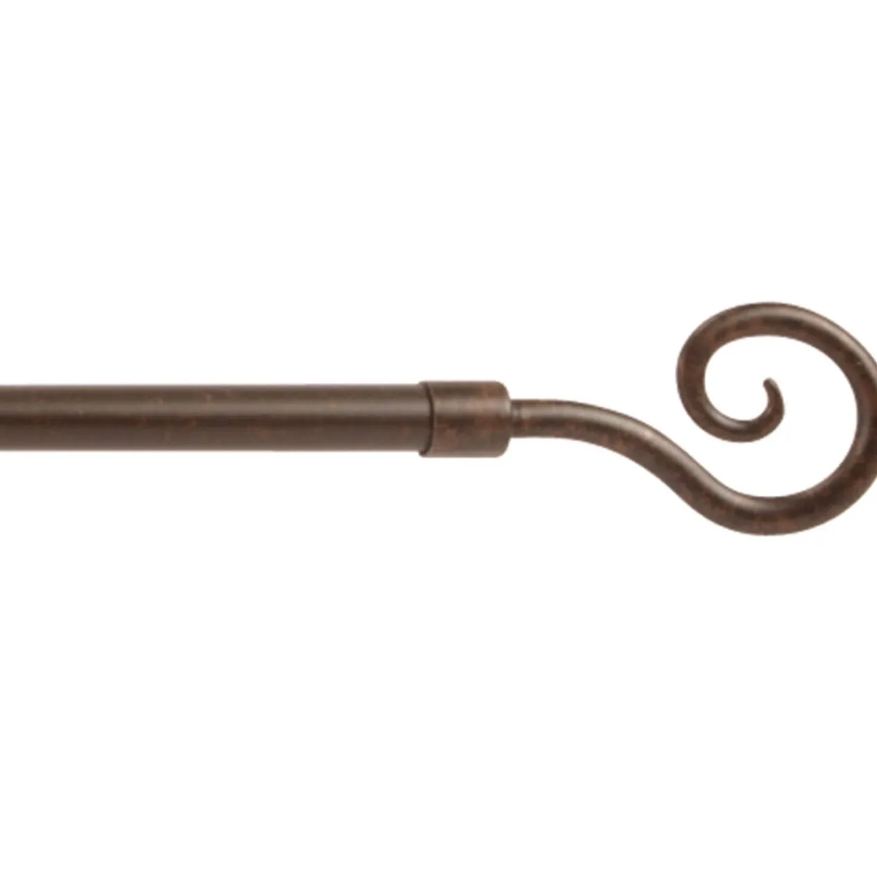 Tringle rideau embout crosse