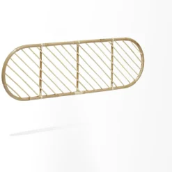 Tête de lit à suspendre Malang rotin naturel - L160xP3xH50 cm