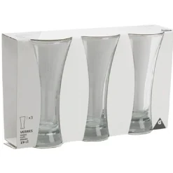 Verre à pastis 19cl x3