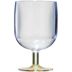 Verre à vin en plastique réutilisable x4