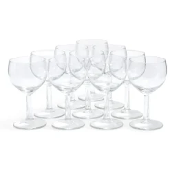 Verre ballon transparent 19cl x10