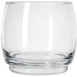 Verre bas transparent 33 cl x3