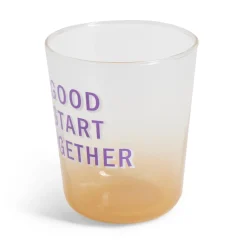 Verre coloré avec message 315ml