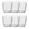 Verre gobelet transparent x 6