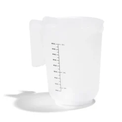 Verre mesureur 500ml plastique blanc transparent