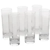 Verre tubo forme haute longdrink 22 cl x6