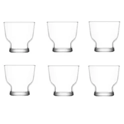 Verrine LAV en verre transparent 24 cl x6