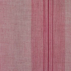 Vitrage droit passe tringle uni rouge 60x120 cm x2