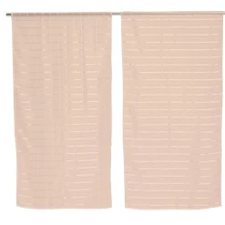 Vitrage imprimé traits horizontaux x2