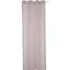 Voilage à oeillets Dolly uni rose 140x240 cm