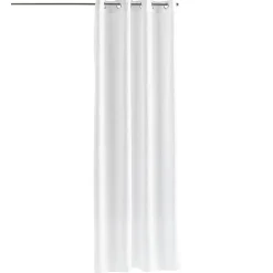 Voilage à oeillets jacquard rayures horizontales 140x240 cm