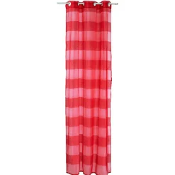 Voilage à oeillets rayures