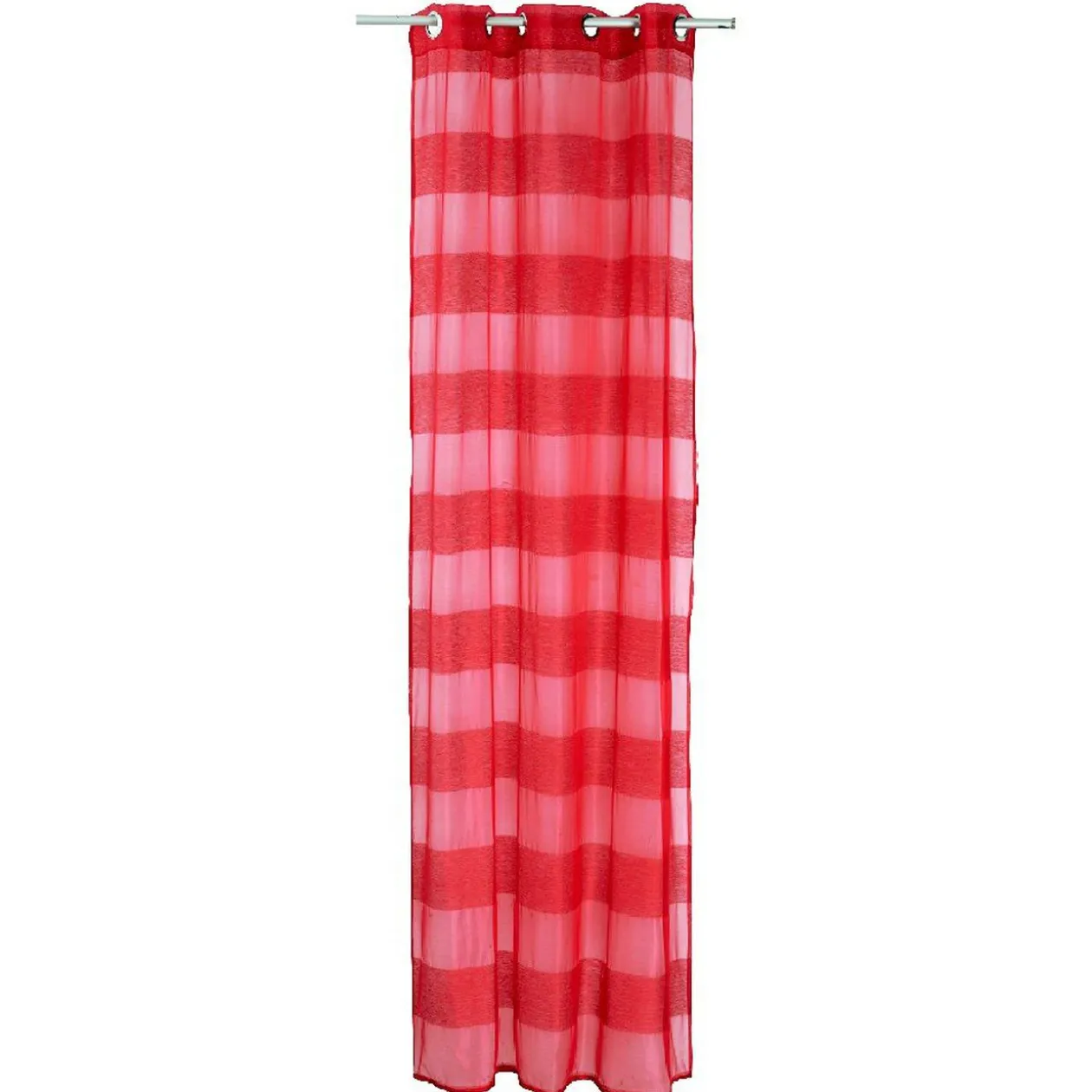 Voilage à oeillets rayures