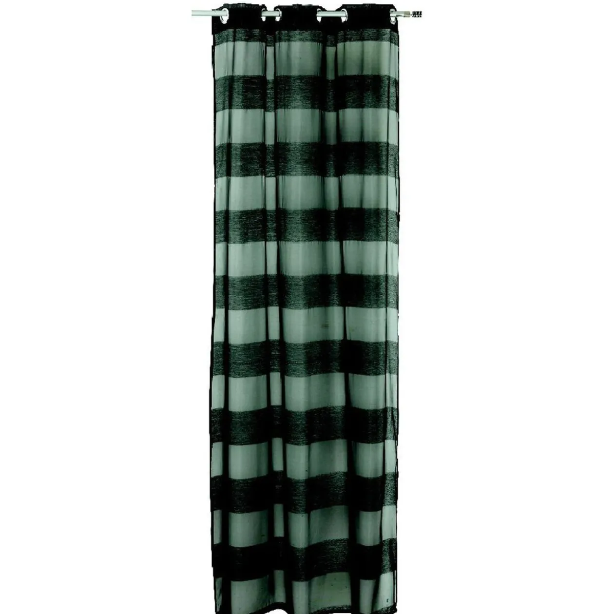 Voilage à oeillets rayures