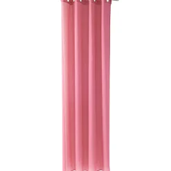 Voilage à oeillets rose