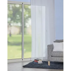 Voilage à oeillets uni blanc