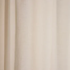 Voilage à passants uni taupe 140x240cm