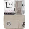 Voilage baie vitrée beige