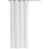 Voilage brodé polyester blanc 140x260cm