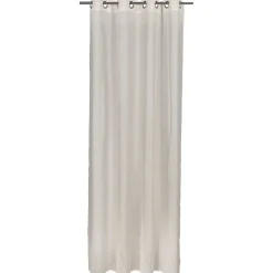 Voilage effet lin avec oeillets