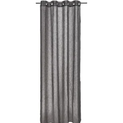 Voilage effet lin avec oeillets