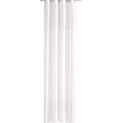 Voilage imprimé noir et blanc 140x240cm