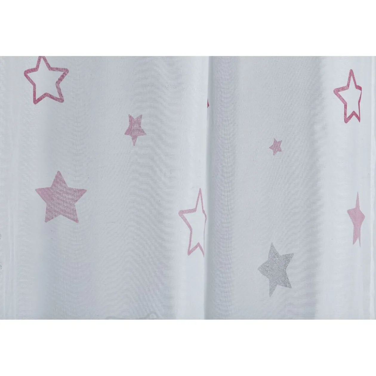 Voilage motifs étoile