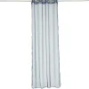 Voilage polyester 140x240cm bleu