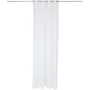 Voilage polyester 140x240cm frange blanc