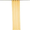 Voilage polyester 140x240cm jaune