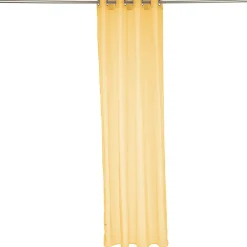 Voilage polyester 140x240cm jaune