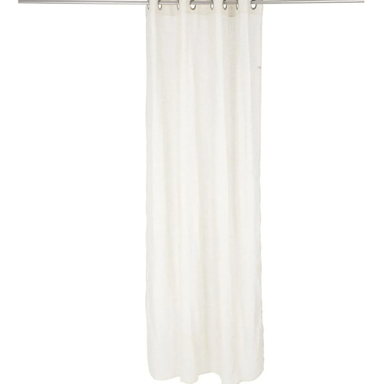 Voilage polyester 140x240cm lin naturel