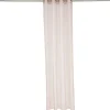 Voilage polyester 140x240cm rose