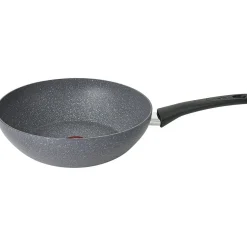 Wok Tefal aluminium effet pierre Ø28cm