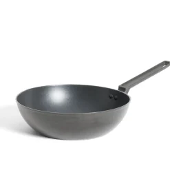 Wok tous feux dont induction avec couvercle Ø28cm